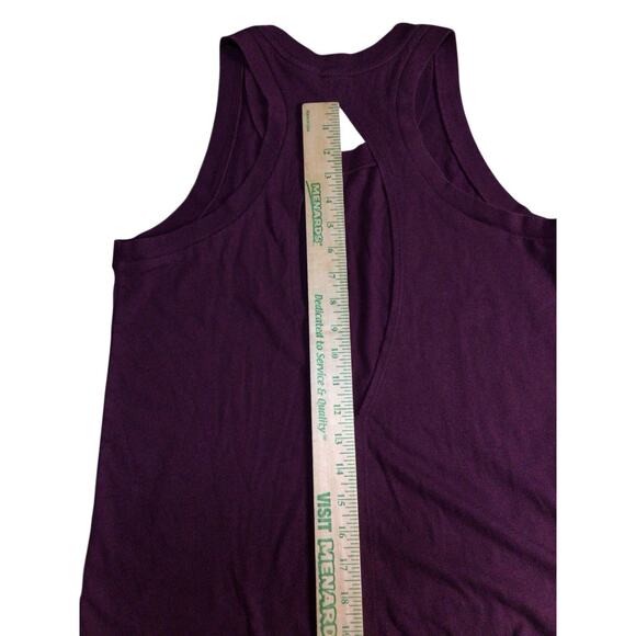 Victorias Secret PINK Tank Top Purple Open Back Size Small - Picture 8 of 10
